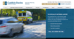 Desktop Screenshot of motordefencelawyers.co.uk