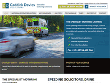 Tablet Screenshot of motordefencelawyers.co.uk